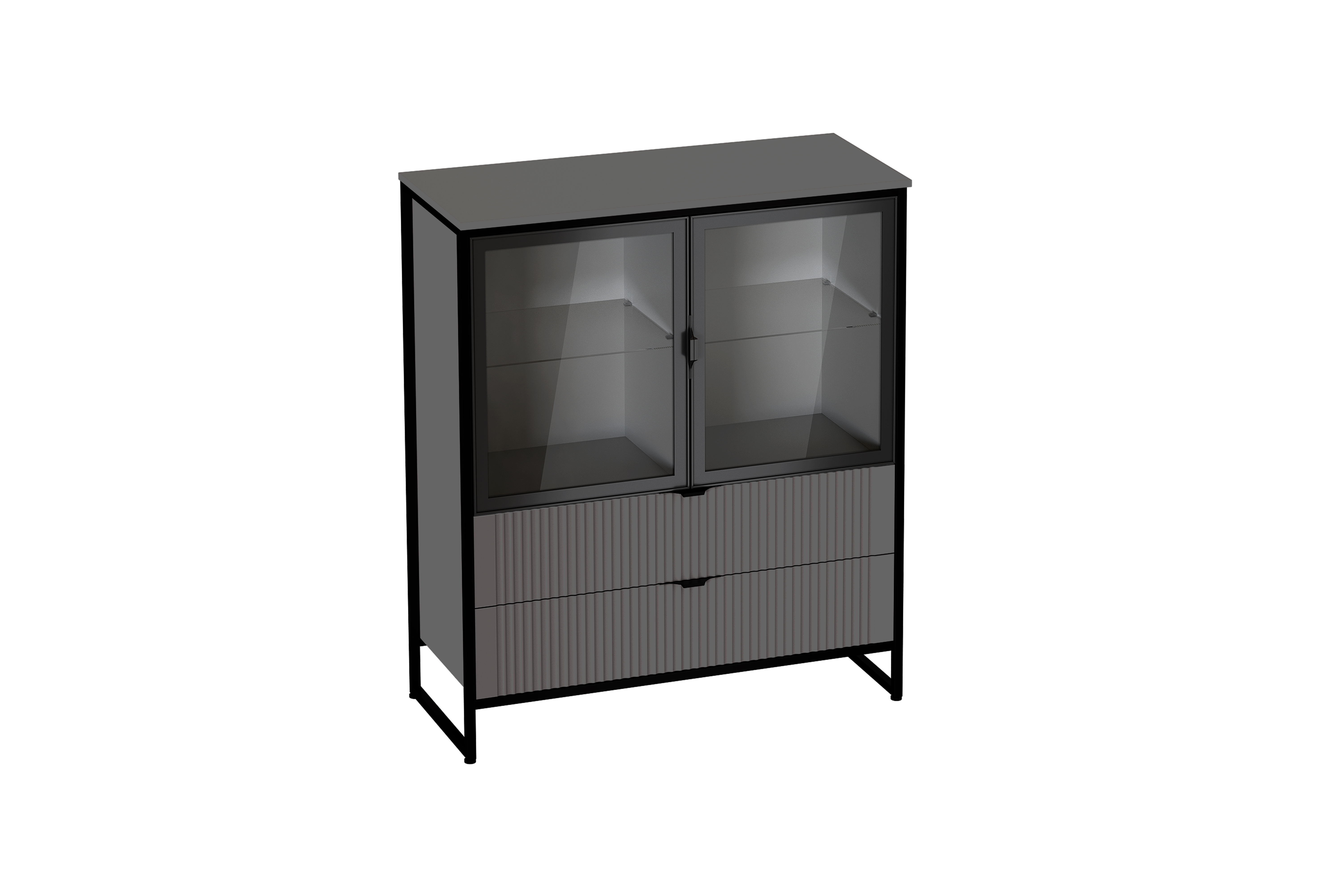 Тумба 2 дв 2 ящ "Нора" гостиная