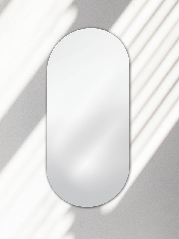 Зеркало навесное Z-16 110х50 см без рамки