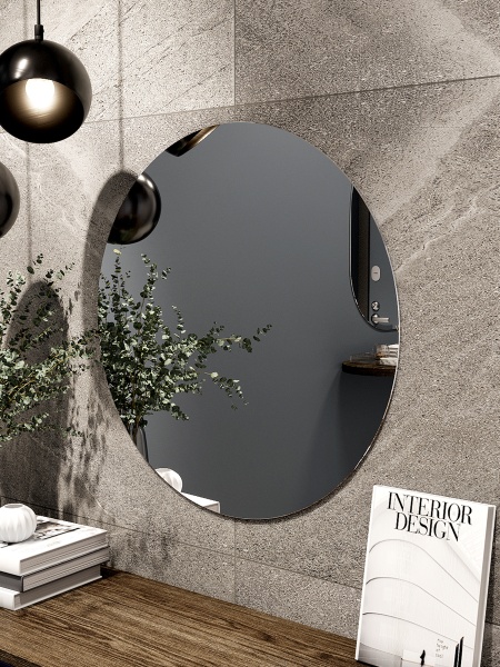 Зеркало навесное Z-15 D70 см без рамки